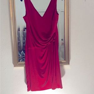 Calvin Klein red dress